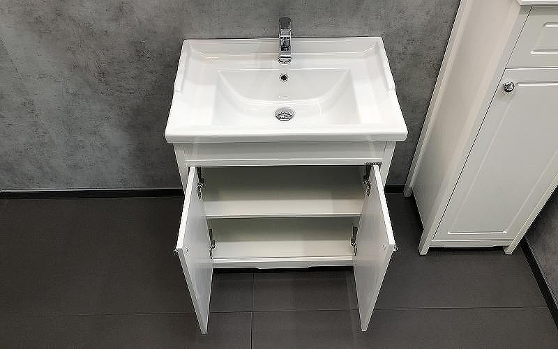 Тумба с раковиной Comforty Тбилиси 70 00003132629 Белая, купить, цена, заказать, магазин, доставка, скидка, промокод, купить, цена, заказать, магазин, доставка, скидка, промокод