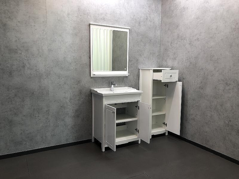 Тумба с раковиной Comforty Тбилиси 70 00003132629 Белая, купить, цена, заказать, магазин, доставка, скидка, промокод, купить, цена, заказать, магазин, доставка, скидка, промокод