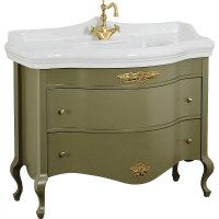 Тумба под раковину Migliore Impero 110 25962 Оливковая, купить, цена, заказать, магазин, доставка, скидка, промокод, купить, цена, заказать, магазин, доставка, скидка, промокод