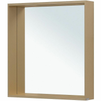 Зеркало Allen Brau Reality 70 1.32017.03 с подсветкой Латунь браш с сенсорным выключателем, купить, цена, заказать, магазин, доставка, скидка, промокод, купить, цена, заказать, магазин, доставка, скидка, промокод