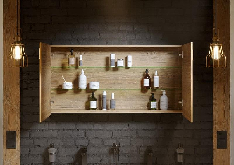 Корпус зеркального шкафа Aqwella 5 Stars Mobi 120 MOB0412 без боковин, купить, цена, заказать, магазин, доставка, скидка, промокод, купить, цена, заказать, магазин, доставка, скидка, промокод