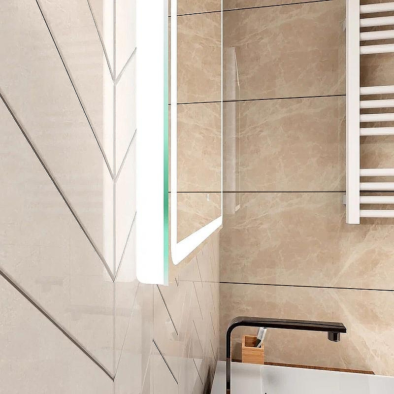 Зеркало Континент Amaze 800x900 ЗЛП643 с подсветкой с сенсорным выключателем, купить, цена, заказать, магазин, доставка, скидка, промокод, купить, цена, заказать, магазин, доставка, скидка, промокод