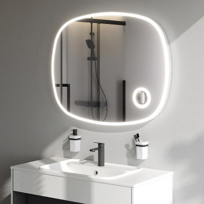 Зеркало AM.PM Func 100 M8FMOX1003SA с подсветкой с увеличением с ИК-сенсорным выключателем