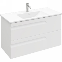 Тумба под раковину Laparet Atlas 100 LA-WCAB-100-122 подвесная Белая матовая, купить, цена, заказать, магазин, доставка, скидка, промокод, купить, цена, заказать, магазин, доставка, скидка, промокод