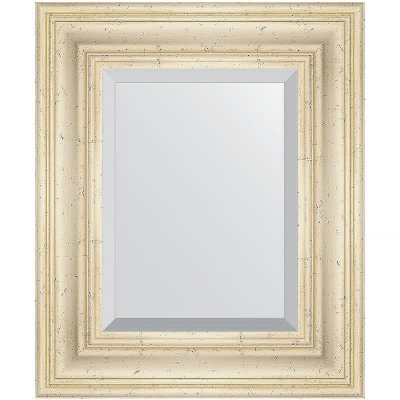 Зеркало Evoform Exclusive 59х49 BY 3367 с фацетом в багетной раме - Травленое серебро 99