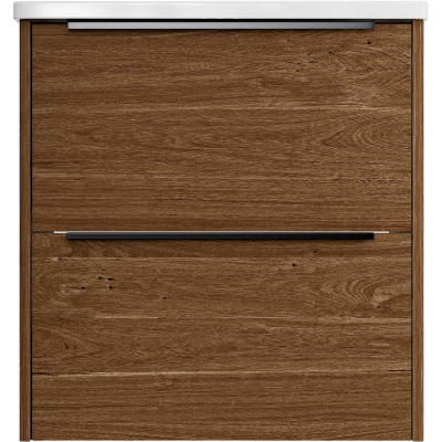 Тумба под раковину WellWant Rovero 60 WWTRN0611EB подвесная Дуб