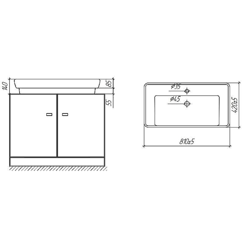 Тумба с раковиной Brevita Savoy 90 УТ000014896 подвесная Черная матовая, купить, цена, заказать, магазин, доставка, скидка, промокод, купить, цена, заказать, магазин, доставка, скидка, промокод