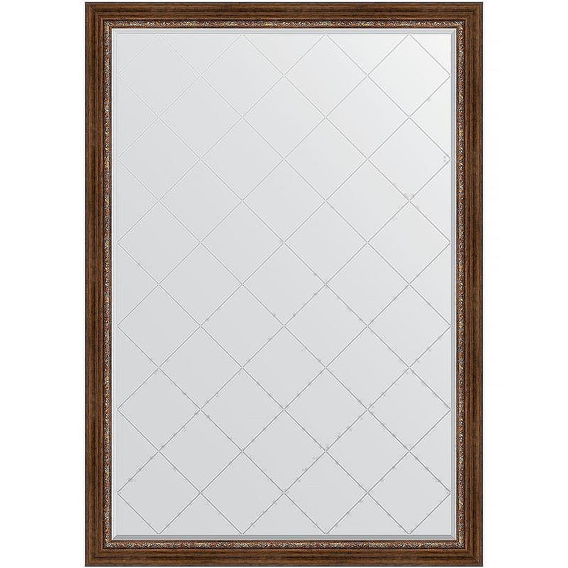 Зеркало Evoform Exclusive-G 186х131 BY 4492 с гравировкой в багетной раме - Римская бронза 88, купить, цена, заказать, магазин, доставка, скидка, промокод, купить, цена, заказать, магазин, доставка, скидка, промокод