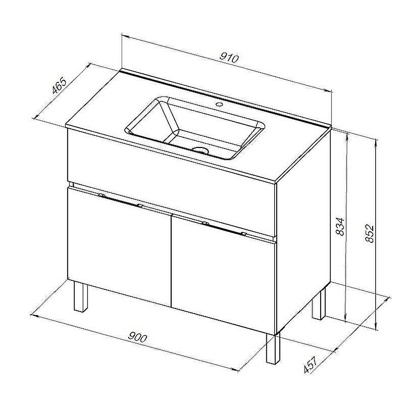 Тумба под раковину Aquanet Алвита New 90 303911 Антрацит, купить, цена, заказать, магазин, доставка, скидка, промокод, купить, цена, заказать, магазин, доставка, скидка, промокод
