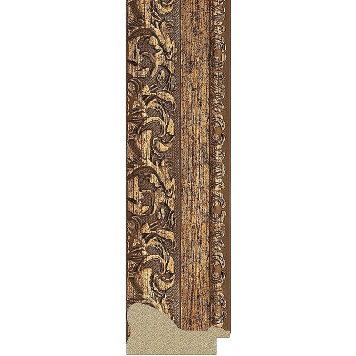 Зеркало Evoform Octagon 75х75 BY 3774 в багетной раме - Виньетка бронзовая 85