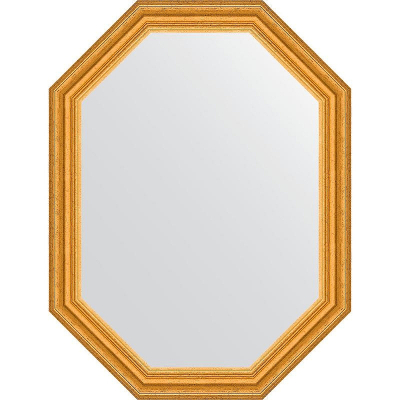 Зеркало Evoform Octagon 62x82 BY 7083 в багетной раме - Состаренное золото 67