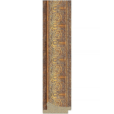 Зеркало Evoform Octagon 58х58 BY 7324 в багетной раме - Медный эльдорадо 73