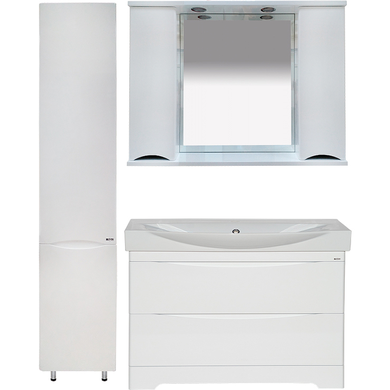 Шкаф пенал Misty Элвис 35 L П-Элв-01035-011Л Белый глянцевый, купить, цена, заказать, магазин, доставка, скидка, промокод, купить, цена, заказать, магазин, доставка, скидка, промокод