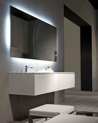 Тумба с раковиной SanVit Флай 90 kfly2090 в цвете Ral подвесная Красный глянец