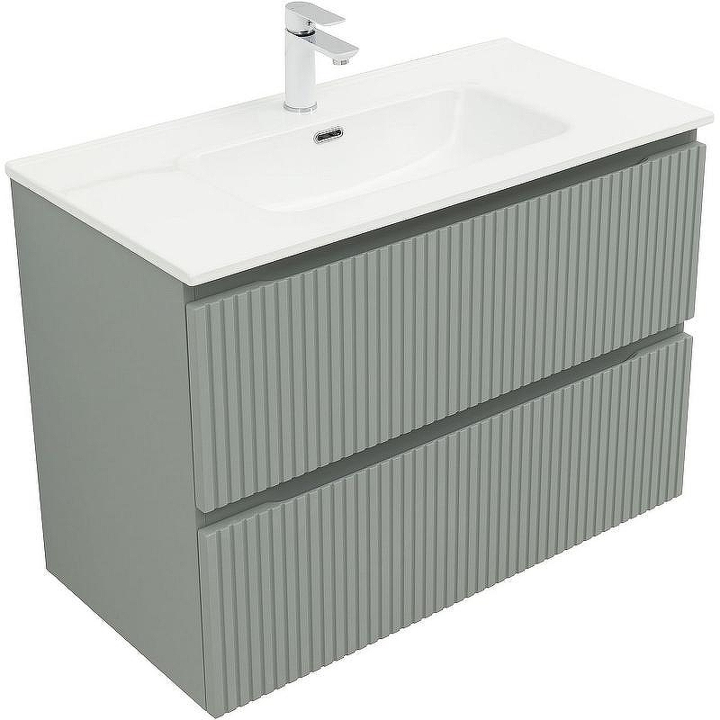 Тумба под раковину Aquanet Джейн 90 335435 подвесная Мисти грин, купить, цена, заказать, магазин, доставка, скидка, промокод, купить, цена, заказать, магазин, доставка, скидка, промокод