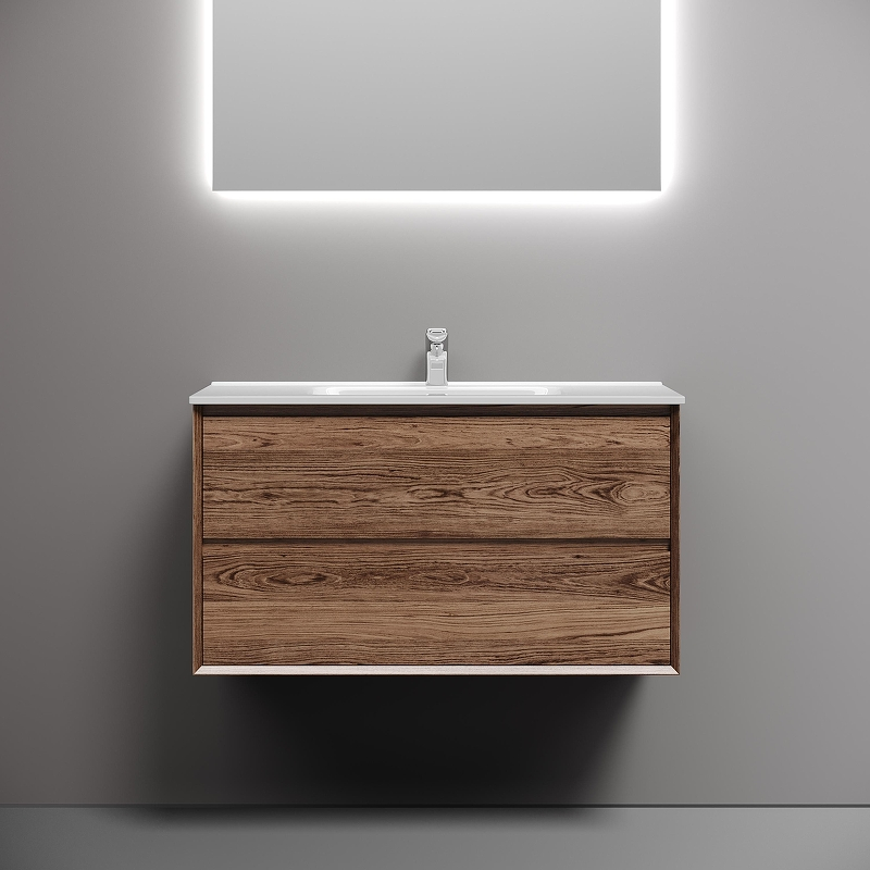 Тумба под раковину Sancos Marmi 2.0 90 MR2.090ECH подвесная Дуб чарльстон, купить, цена, заказать, магазин, доставка, скидка, промокод, купить, цена, заказать, магазин, доставка, скидка, промокод