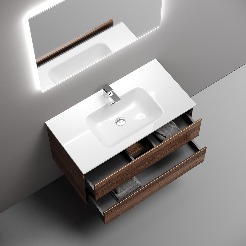 Тумба под раковину Sancos Marmi 2.0 90 MR2.090ECH подвесная Дуб чарльстон, купить, цена, заказать, магазин, доставка, скидка, промокод, купить, цена, заказать, магазин, доставка, скидка, промокод