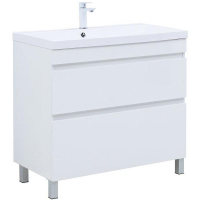 Тумба под раковину Aquanet Нота New 90 344147 Белый глянец, купить, цена, заказать, магазин, доставка, скидка, промокод, купить, цена, заказать, магазин, доставка, скидка, промокод