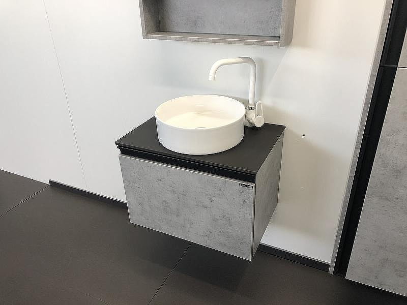 Тумба с раковиной Comforty Эдинбург 60 00-00002782 подвесная Бетон светлый, купить, цена, заказать, магазин, доставка, скидка, промокод, купить, цена, заказать, магазин, доставка, скидка, промокод