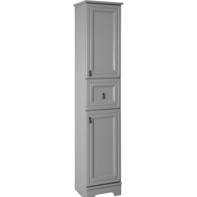 Шкаф пенал Misty Лувр 35 R П-Лвр04035-1504П Серый