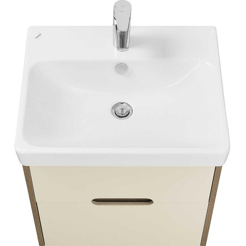 Тумба под раковину Aquaton Оливия 55 1A254201OLVG0 подвесная Бежевый Дуб Веллингтон, купить, цена, заказать, магазин, доставка, скидка, промокод, купить, цена, заказать, магазин, доставка, скидка, промокод