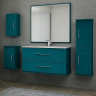 Тумба под раковину Cezares Tiffany 100 54953 подвесная Blu Petrolio, купить, цена, заказать, магазин, доставка, скидка, промокод, купить, цена, заказать, магазин, доставка, скидка, промокод