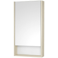 Зеркальный шкаф Aquaton Сканди 45 1A252002SDB20 Белый Дуб верона, купить, цена, заказать, магазин, доставка, скидка, промокод, купить, цена, заказать, магазин, доставка, скидка, промокод