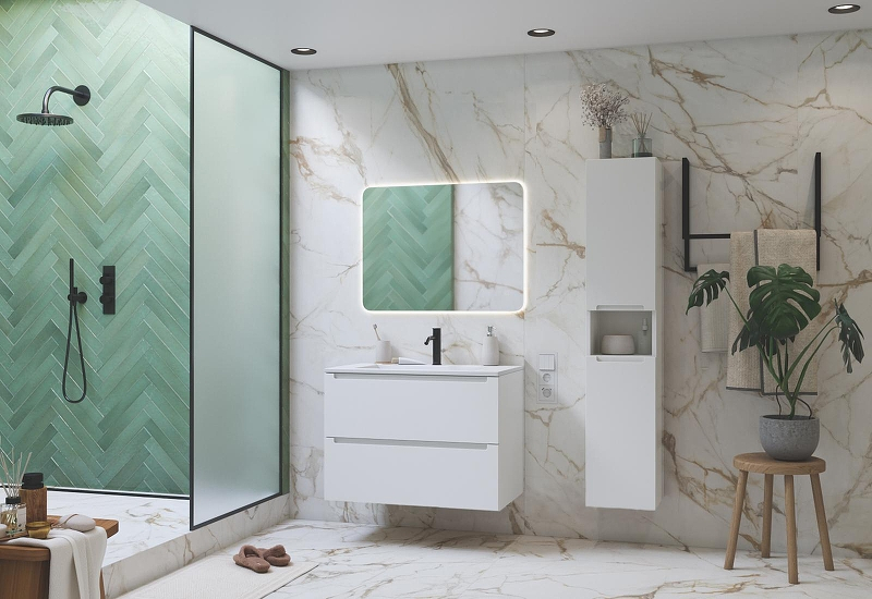 Шкаф пенал ЗОВ Дион 30 DPBM подвесной цвет Белый матовый, купить, цена, заказать, магазин, доставка, скидка, промокод, купить, цена, заказать, магазин, доставка, скидка, промокод