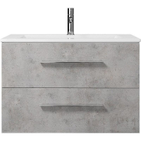 Тумба под раковину Creto Ares 80 10-1113B подвесная Серый Бетон, купить, цена, заказать, магазин, доставка, скидка, промокод, купить, цена, заказать, магазин, доставка, скидка, промокод
