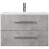 Тумба под раковину Creto Ares 80 10-1113B подвесная Серый Бетон, купить, цена, заказать, магазин, доставка, скидка, промокод, купить, цена, заказать, магазин, доставка, скидка, промокод