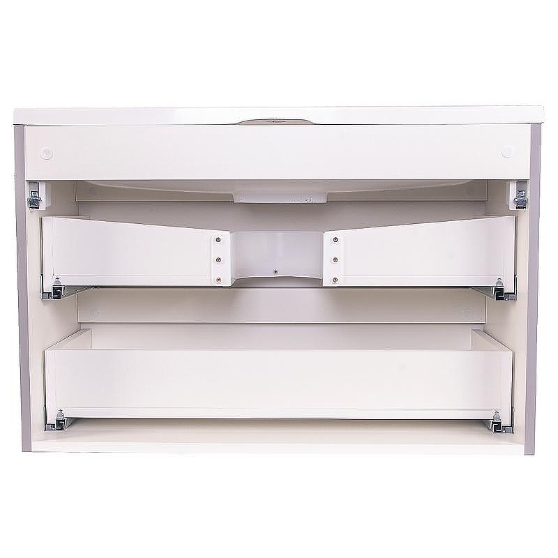 Тумба под раковину Style Line Бергамо 80 СС-00002323 подвесная Серая антискрейч, купить, цена, заказать, магазин, доставка, скидка, промокод, купить, цена, заказать, магазин, доставка, скидка, промокод