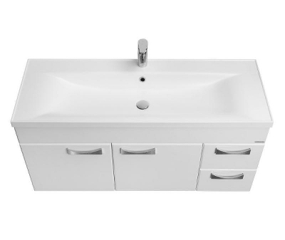 Тумба под раковину Aquaton Диор 120 1A110601DR010 подвесная Белая