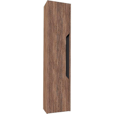 Шкаф пенал Grossman Лайф 32 303202 подвесной Винтажное дерево темное Графит