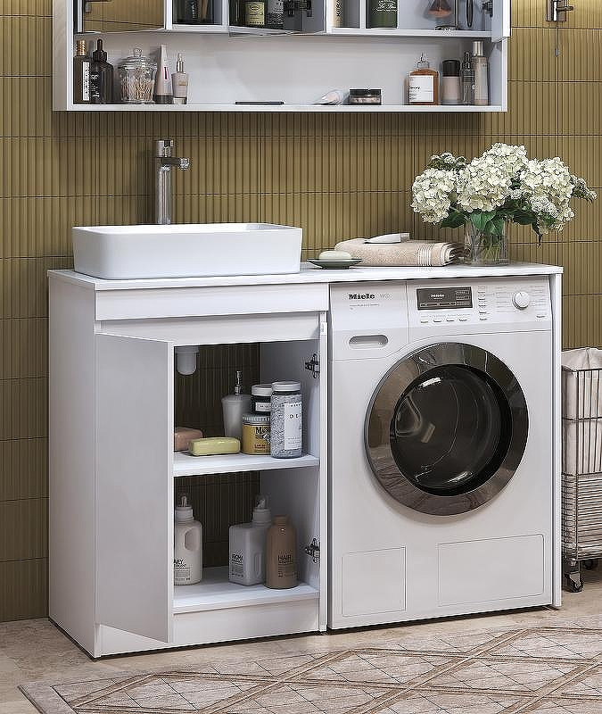 Тумба под раковину Vigo Urban 60 tn.URB.60.2D Белая, купить, цена, заказать, магазин, доставка, скидка, промокод, купить, цена, заказать, магазин, доставка, скидка, промокод