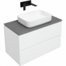 Тумба под раковину Allen Brau Infinity 85 1.21001.WM подвесная Белая матовая, купить, цена, заказать, магазин, доставка, скидка, промокод, купить, цена, заказать, магазин, доставка, скидка, промокод