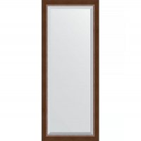Зеркало Evoform Exclusive 152х62 BY 1187 с фацетом в багетной раме - Орех 65, купить, цена, заказать, магазин, доставка, скидка, промокод, купить, цена, заказать, магазин, доставка, скидка, промокод