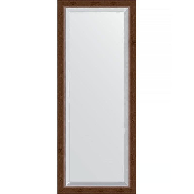 Зеркало Evoform Exclusive 152х62 BY 1187 с фацетом в багетной раме - Орех 65, купить, цена, заказать, магазин, доставка, скидка, промокод, купить, цена, заказать, магазин, доставка, скидка, промокод