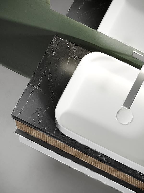 Тумба под раковину Sancos Delta 100 DL100W подвесная Дуб светлый Белая, купить, цена, заказать, магазин, доставка, скидка, промокод, купить, цена, заказать, магазин, доставка, скидка, промокод