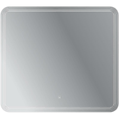 Зеркало Cezares Duet 90 CZR-SPC-DUET-900-800-LED-TCH с подсветкой с лазерной гравировкой и сенсорным выключателем