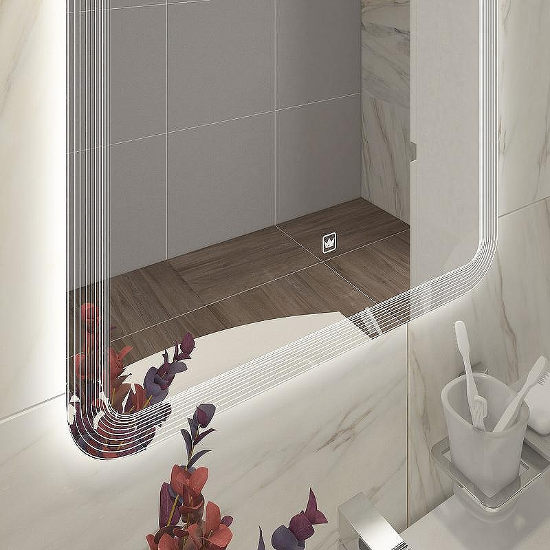 Зеркало Cezares Duet 90 CZR-SPC-DUET-900-800-LED-TCH с подсветкой с лазерной гравировкой и сенсорным выключателем, купить, цена, заказать, магазин, доставка, скидка, промокод, купить, цена, заказать, магазин, доставка, скидка, промокод