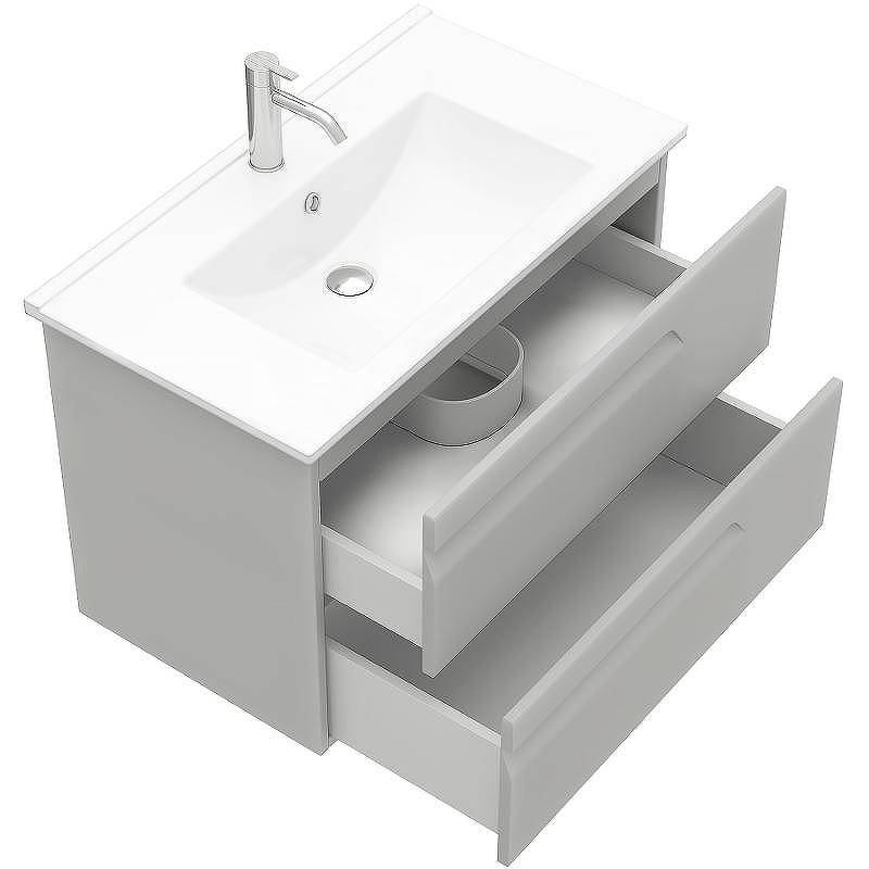 Тумба под раковину Laparet Atlas 100 LA-WCAB-100-125 подвесная Кашемир матовый, купить, цена, заказать, магазин, доставка, скидка, промокод, купить, цена, заказать, магазин, доставка, скидка, промокод