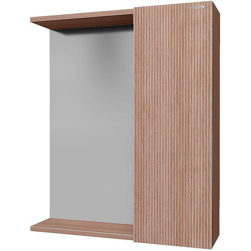 Зеркало со шкафом Grossman Юнит 60 2060112 Кадена вуд, купить, цена, заказать, магазин, доставка, скидка, промокод, купить, цена, заказать, магазин, доставка, скидка, промокод