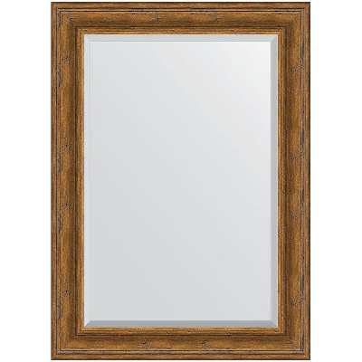 Зеркало Evoform Exclusive 109х79 BY 3472 с фацетом в багетной раме - Травленая бронза 99