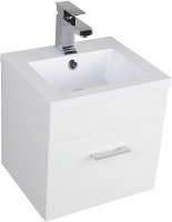Тумба под раковину Aquanet Нота 50 159138 подвесная Белая, купить, цена, заказать, магазин, доставка, скидка, промокод, купить, цена, заказать, магазин, доставка, скидка, промокод