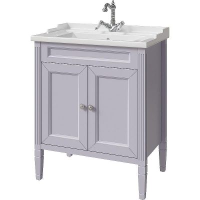 Тумба под раковину Caprigo Albion Concept 70 34011-SF028 Серая матовая