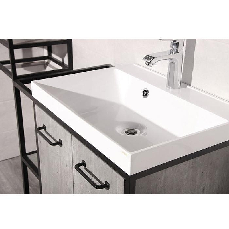 Тумба под раковину Style Line Лофт Classic 60/80 Бетон, купить, цена, заказать, магазин, доставка, скидка, промокод, купить, цена, заказать, магазин, доставка, скидка, промокод