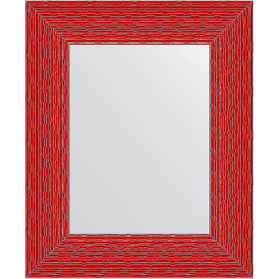 Зеркало Evoform Definite 57х47 BY 3900 в багетной раме - Красная волна 89