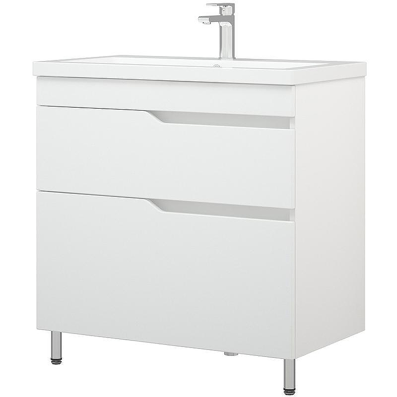 Тумба под раковину Corozo Теона 80 Z2 SD-00001512 Белая, купить, цена, заказать, магазин, доставка, скидка, промокод, купить, цена, заказать, магазин, доставка, скидка, промокод