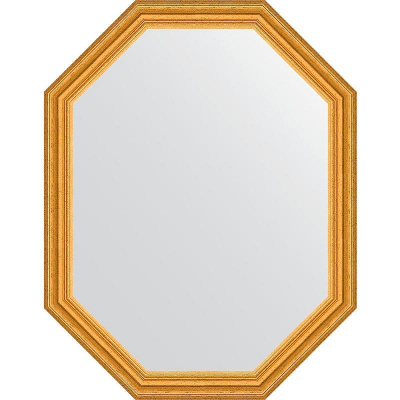 Зеркало Evoform Octagon 72x92 BY 7084 в багетной раме - Состаренное золото 67