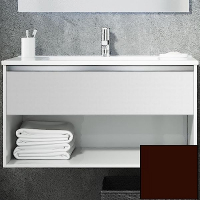 Тумба с раковиной SanVit Контур 70 kkont070 в цвете Ral подвесная Шоколад, купить, цена, заказать, магазин, доставка, скидка, промокод, купить, цена, заказать, магазин, доставка, скидка, промокод